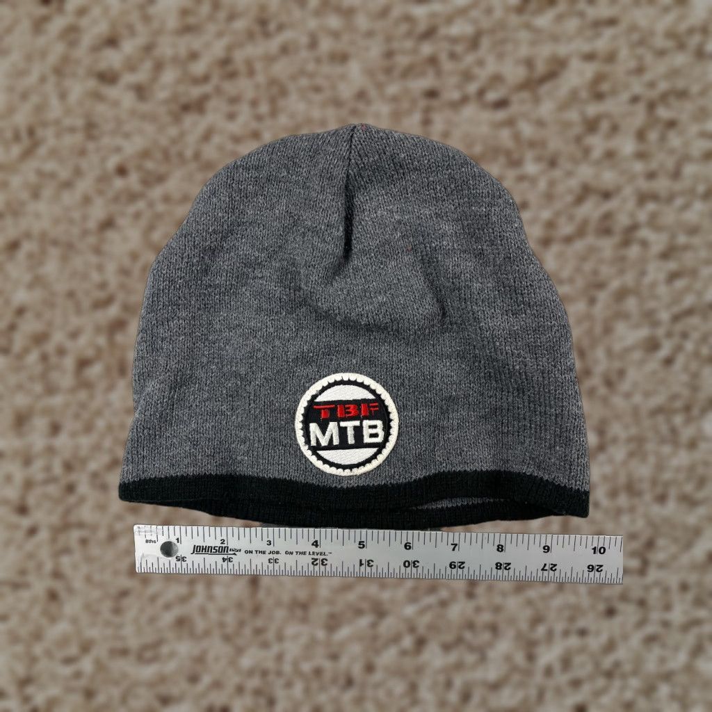 Port & Company TBF Beanie Toque Adult One Size Gray Knit 100% Acrylic MTB Racing Ski Biking Size ONE SIZE - 1 Thumbnail