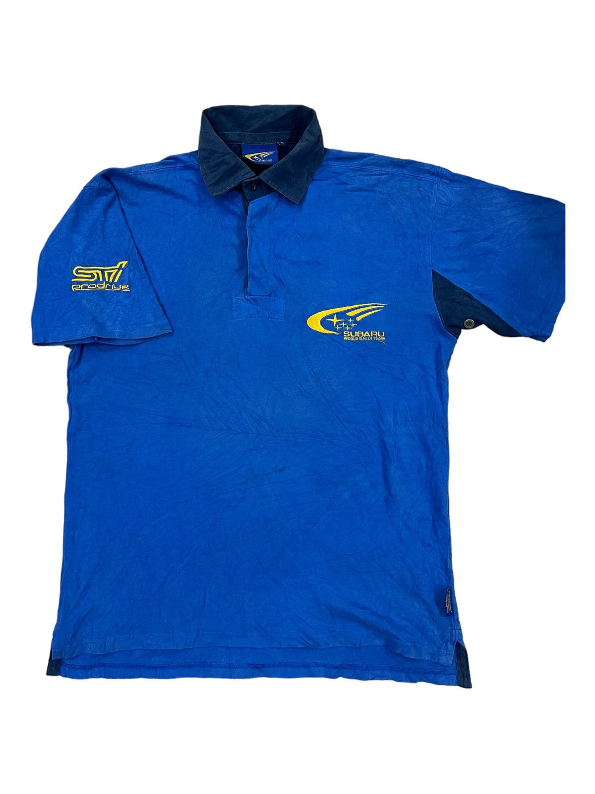 Vintage OG Subaru STi World Rally Team JDM Motorsport F1 Tee Palace Size US L / EU 52-54 / 3 - 1 Thumbnail