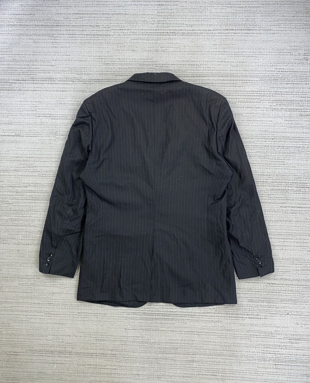 Japanese Brand × Kansai Yamamoto × Vintage Vintage Kansai Yamamoto Double Button Blazer Jacket Size US M / EU 48-50 / 2 - 2 Thumbnail