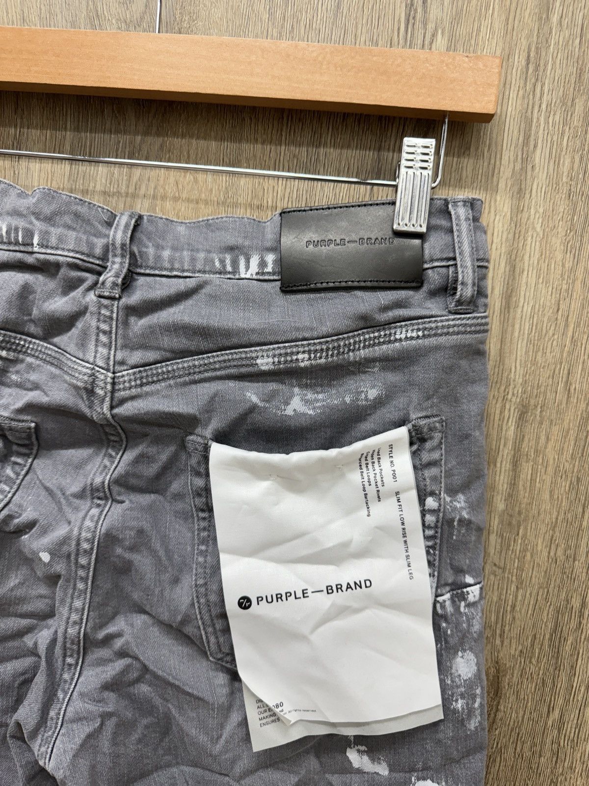 Purple Brand Purple Grey Denim Jeans Size US 29 - 10 Thumbnail