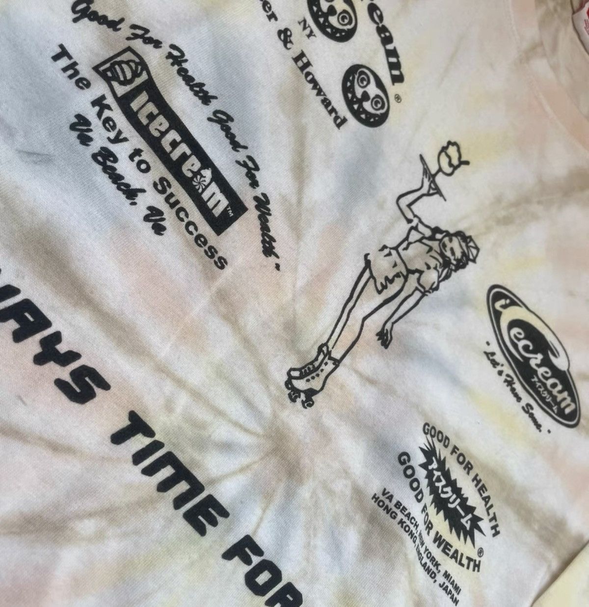 Billionaire Boys Club BBC ICECREAM Tie-Dye Graffiti Long-Sleeved T-Shirt Size US M / EU 48-50 / 2 - 3 Thumbnail