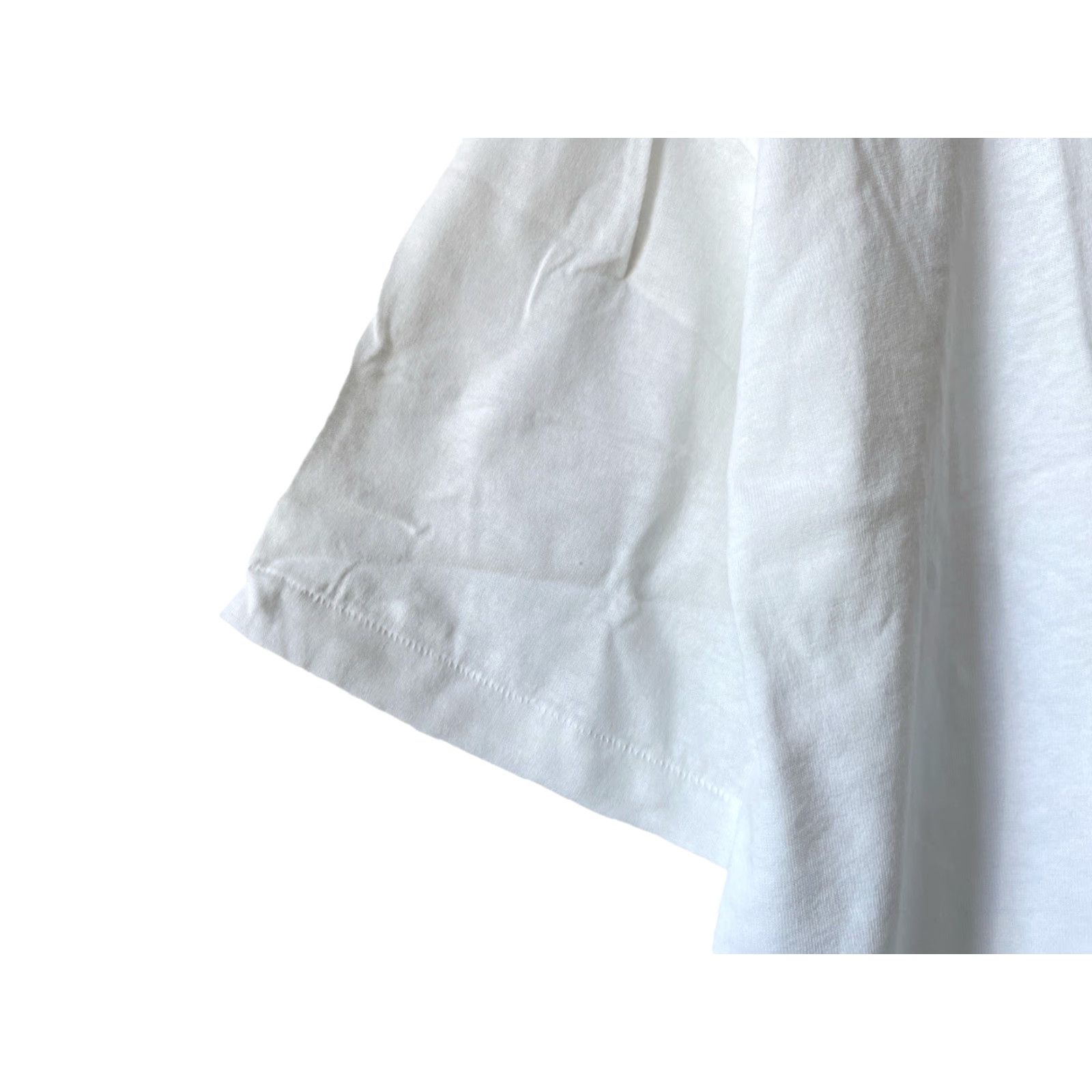 Russell Athletic VINTAGE Russell Athletic T-Shirt Mens L V-Neck 90s Deadstock NWOT White Cotton Blend 1990s Shirts Mens Size US L / EU 52-54 / 3 - 3 Thumbnail