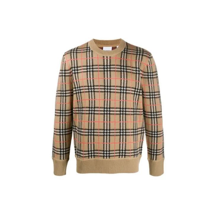 Burberry Burberry Burberry Classic Check Merino Wool Sweater for Me Size US XS / EU 42 / 0 - 1 Thumbnail