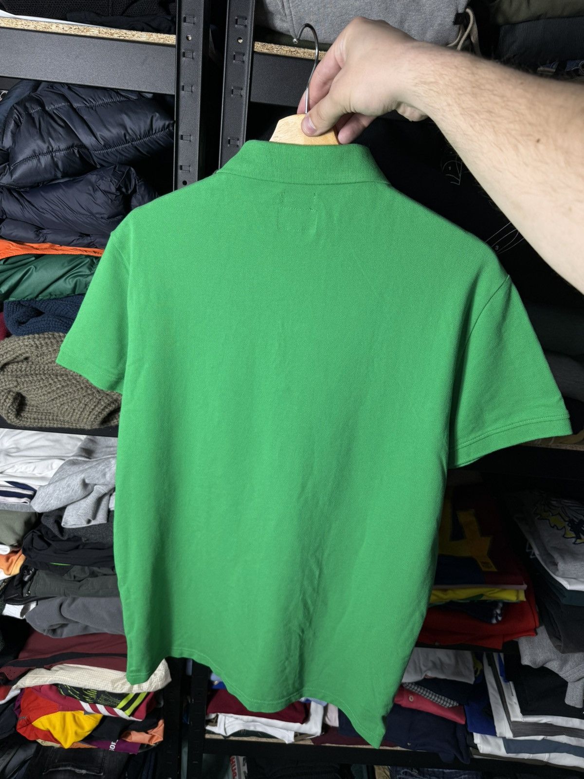Armani Armani Jeans Polo Shirt Men XXL Green Regular Fit AJ Logo Size US XXL / EU 58 / 5 - 7 Thumbnail
