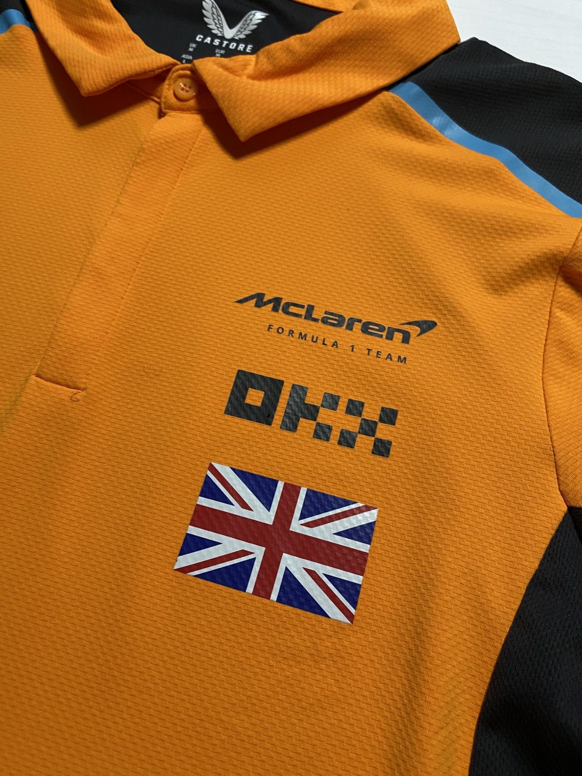 Formula 1 Formul 1 McLaren Lando Norris #4 Castore polo t shirt jersey Size US M / EU 48-50 / 2 - 5 Thumbnail