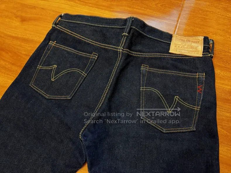 Iron Heart Iron Heart 25oz first generation heavy red-ear jeans Size US 38 / EU 54 - 4 Thumbnail