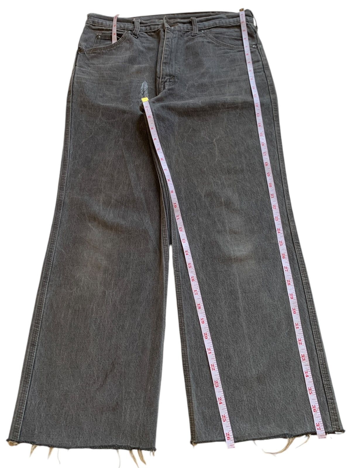 Levi's Vintage 90s Levis White Tag Frayed Hem Classic Baggy Jeans Size US 32 / EU 48 - 12 Thumbnail