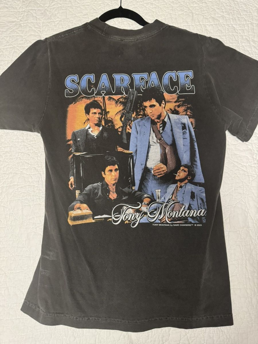Vintage TONY MONTANA ScarFace Vintage Tee Size US S / EU 44-46 / 1 - 2 Thumbnail