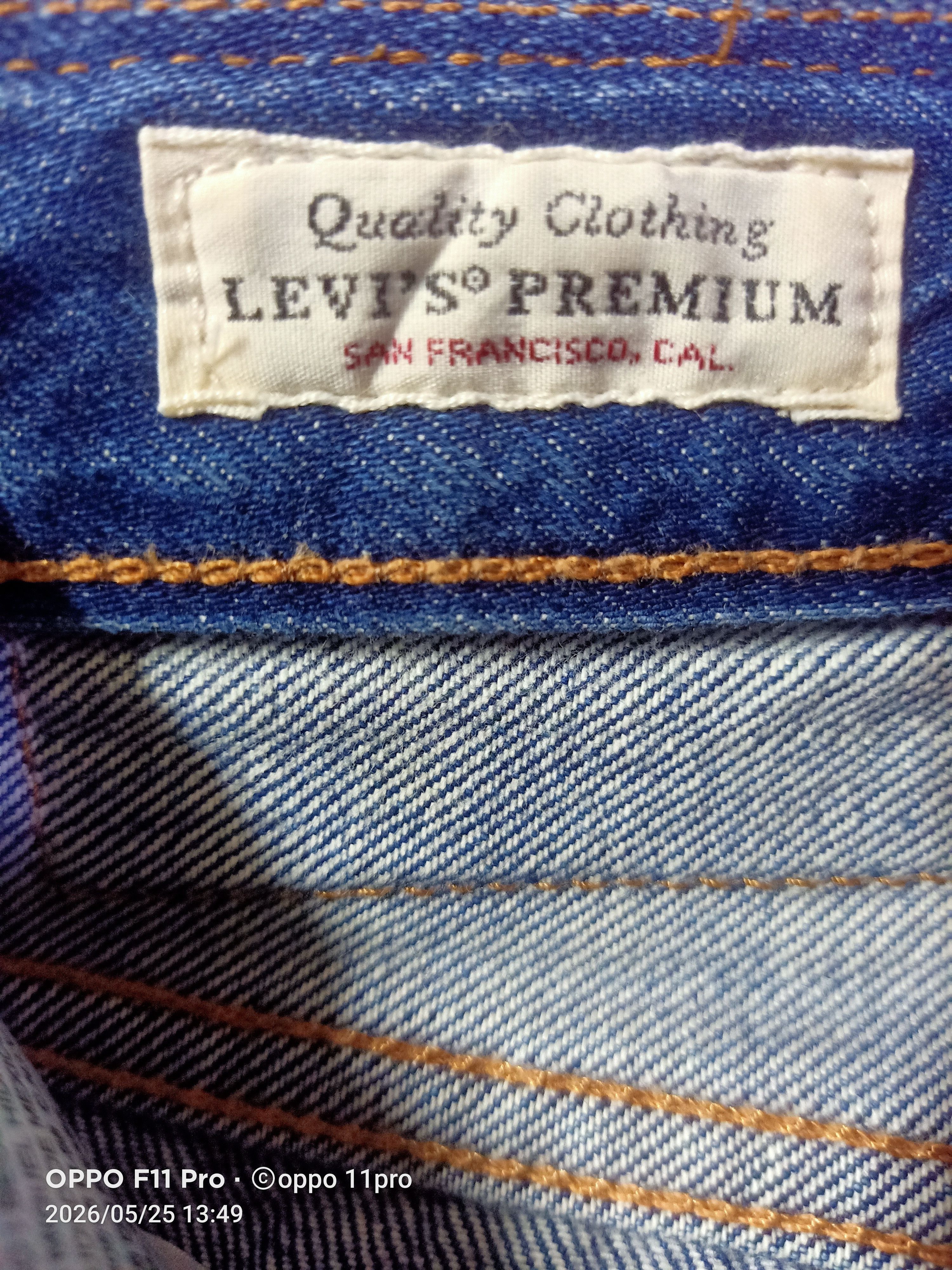 Levi's Vintage Clothing 💥 Vintage Levi's 501 (LVC) Distressdenim Men Redselved 💥 Size US 34 / EU 50 - 15 Thumbnail