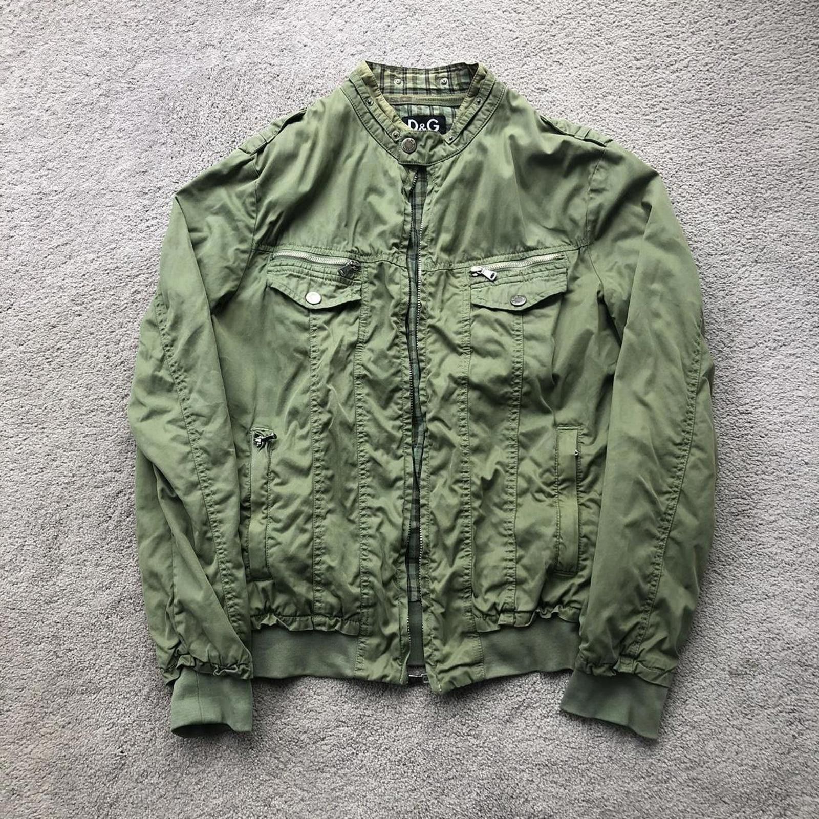 Dolce & Gabbana Dolce & Gabbana D&G Utility Multipocket Bomber Jacket Size US M / EU 48-50 / 2 - 1 Thumbnail