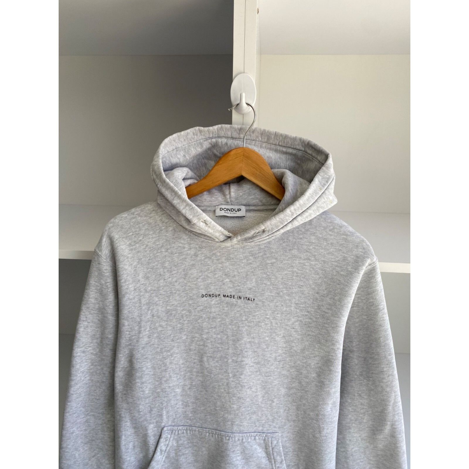 Dondup VTG Dondup Made in Italy Grey Luxury Grey Hoodie Size US M / EU 48-50 / 2 - 4 Thumbnail
