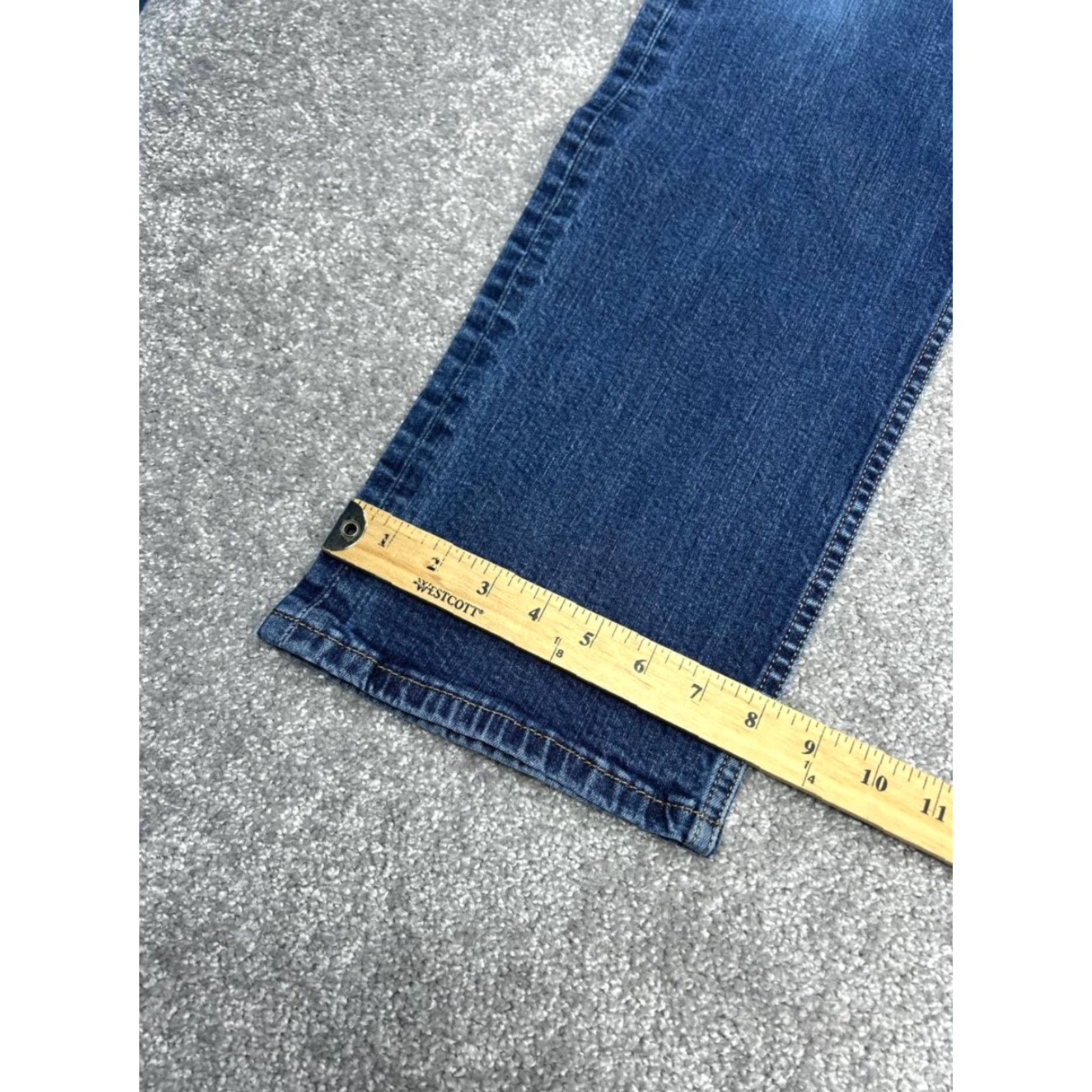 Levi's Levi's 514 Jeans Mens 40 Denim Stretch Mid Rise Straight Leg Blue 36x30 Regular Size US 40 / EU 56 - 6 Thumbnail