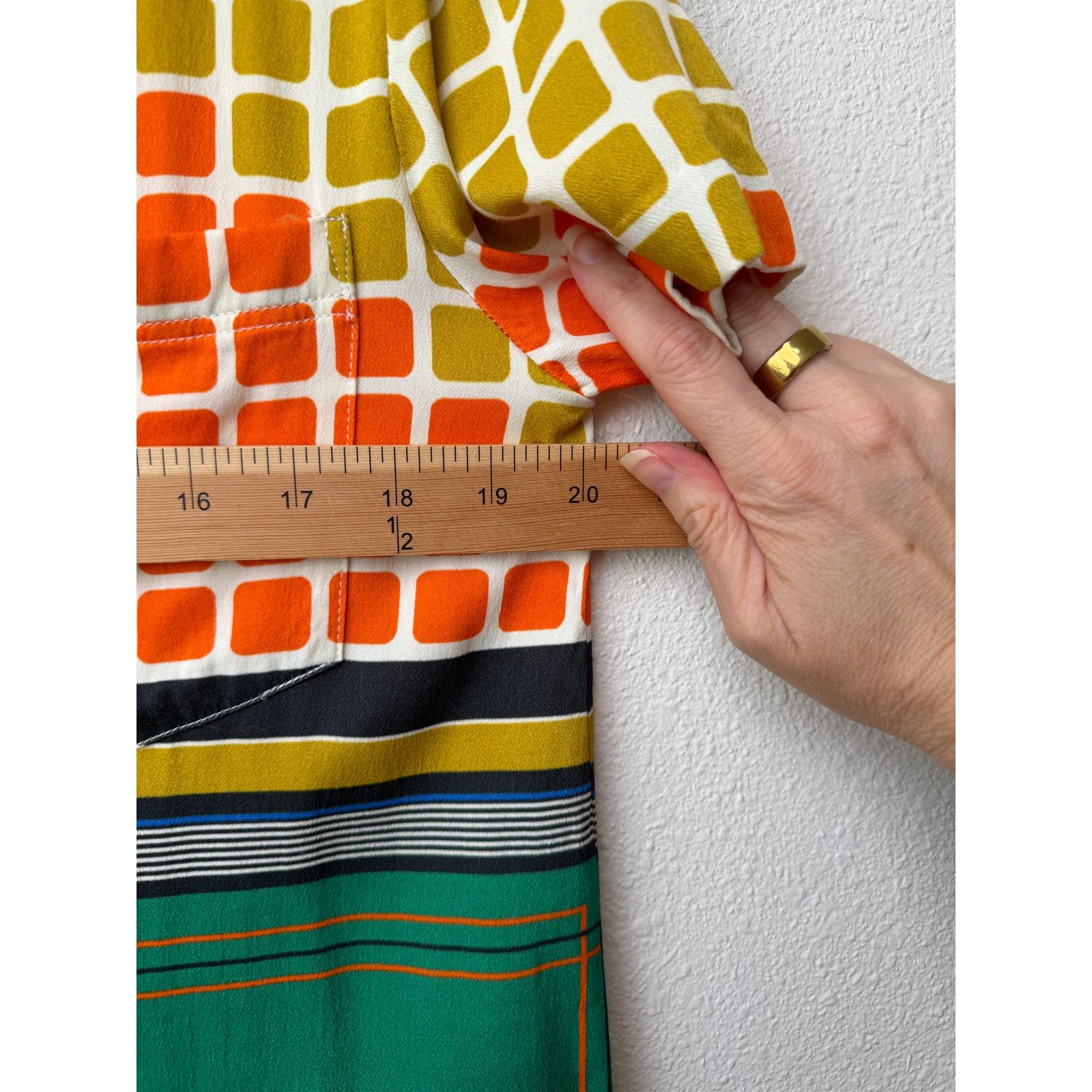 Other Song of Style Elsie Multi Geo Scarf Blouse XS Size XS / US 0-2 / IT 36-38 - 13 Thumbnail
