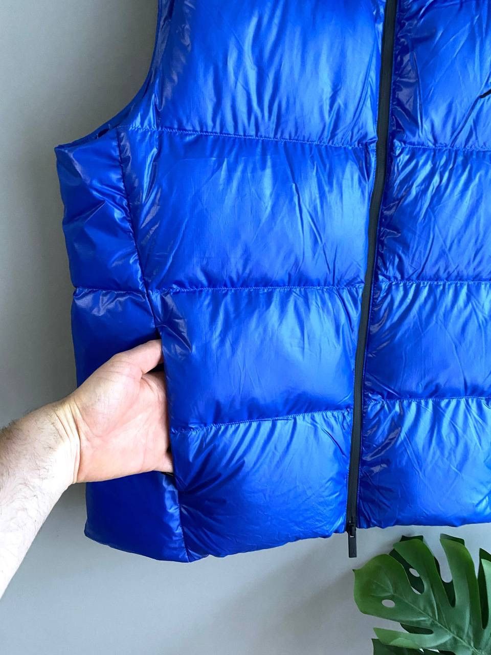 Jordan Brand Air Jordan Therma-Fit Blue Down Puffer Vest, Size L and XL Size US L / EU 52-54 / 3 - 6 Thumbnail