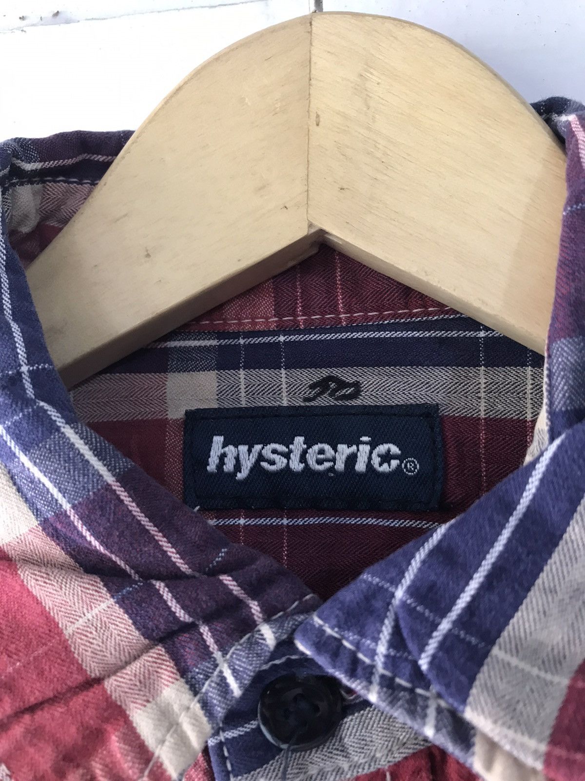 Hysteric Glamour × Vintage Vintage Hysteric Glamour Plaid Shirts Size US M / EU 48-50 / 2 - 4 Thumbnail