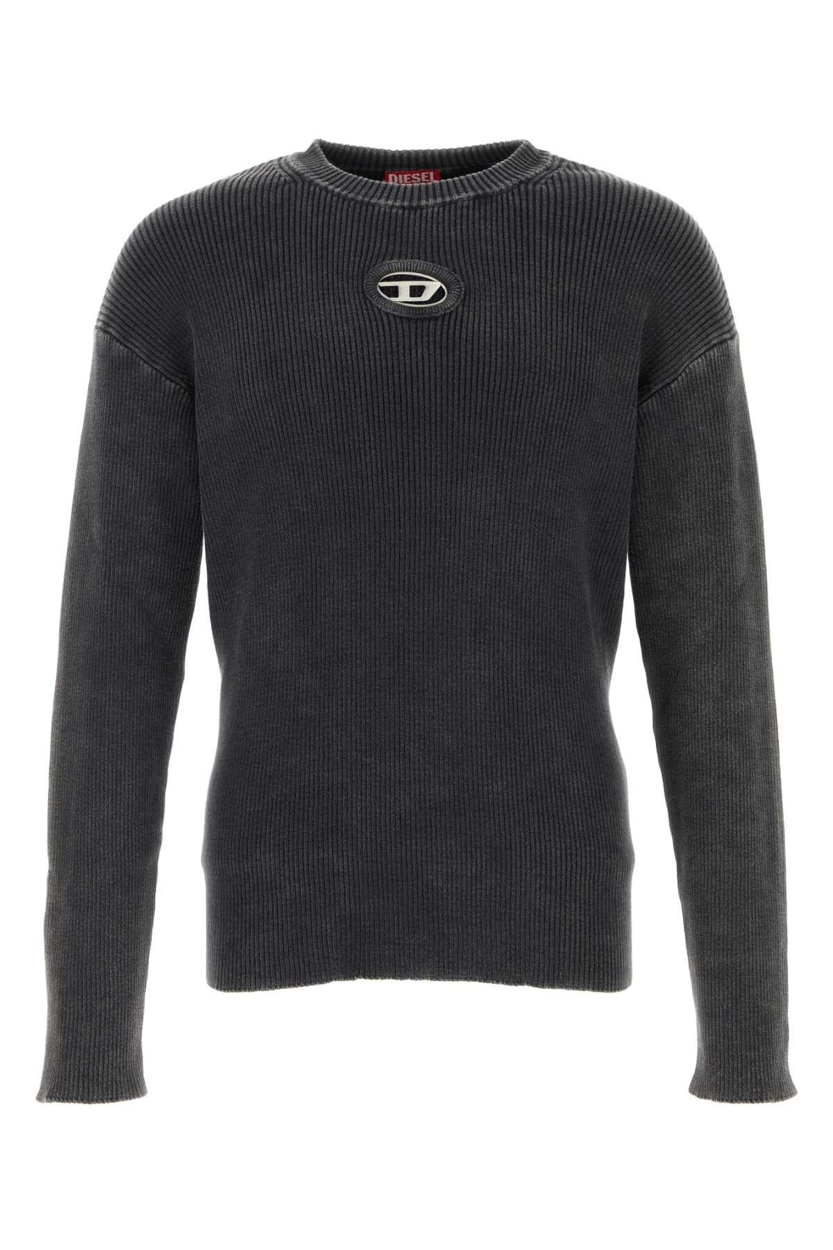 Black Cotton K-Darren Sweater