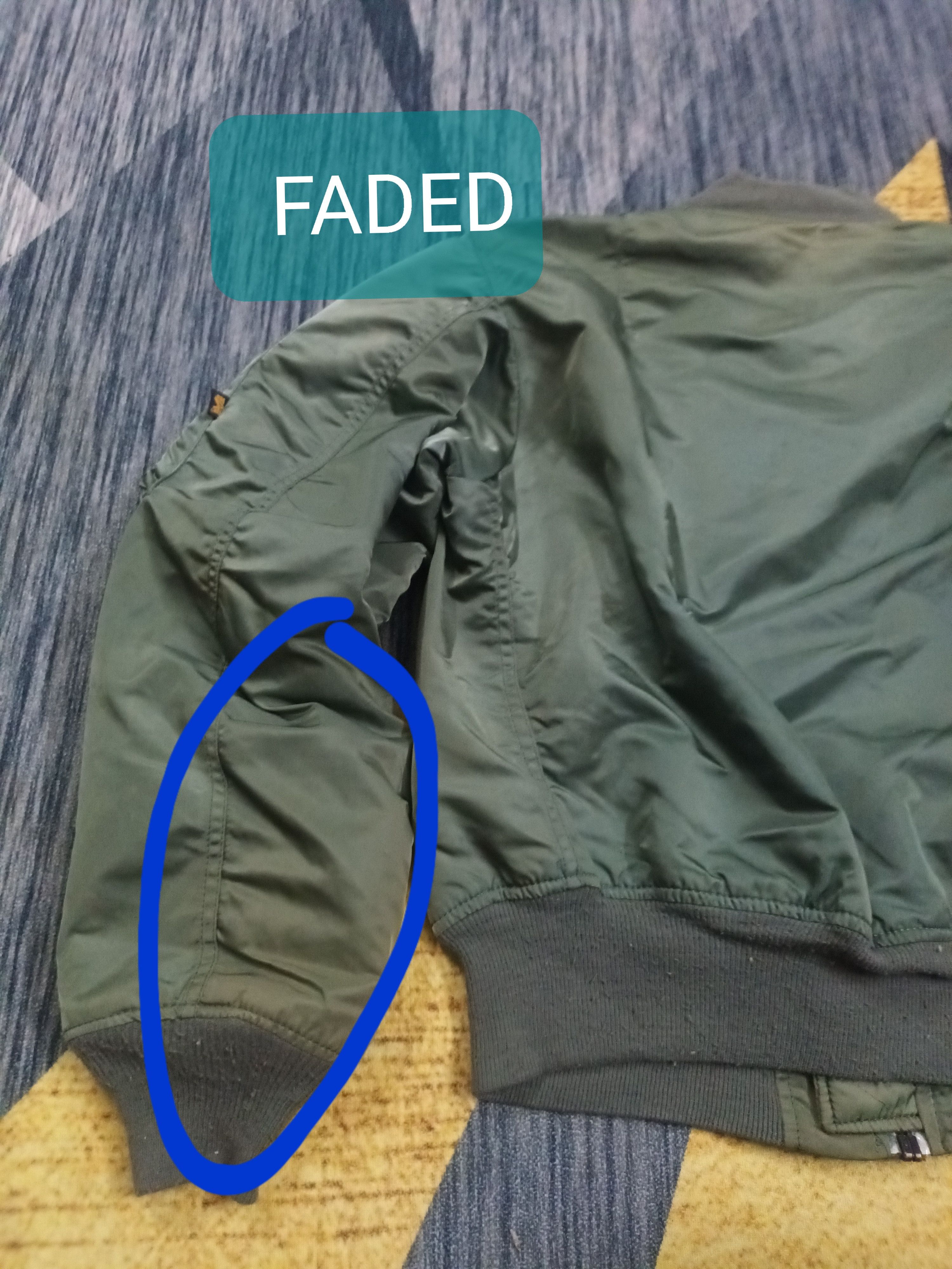 Alpha Industries 🔥 ALPHA INDISTRIES MA-1 FLYERS JACKET 🔥 Size US M / EU 48-50 / 2 - 13 Thumbnail