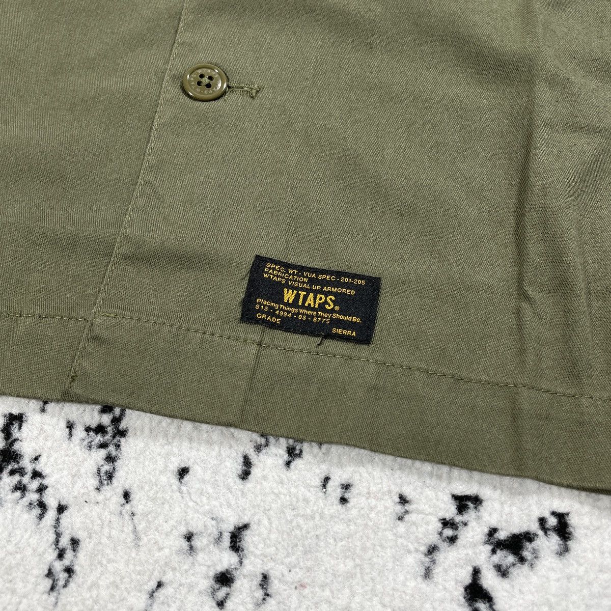 Wtaps WTAPS BUDS SS SHIRT COPO SERGE 2016 - SIERRA Size US S / EU 44-46 / 1 - 4 Thumbnail