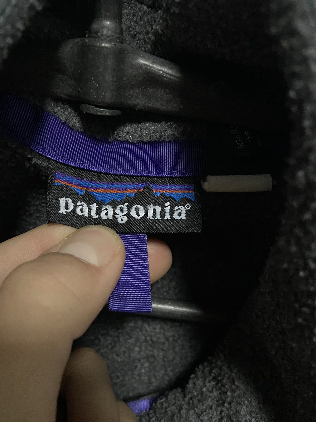 Patagonia × Vintage Patagonia Fleece Jacket Warm Vintage Zip Sweatshirt Size US XL / EU 56 / 4 - 4 Thumbnail