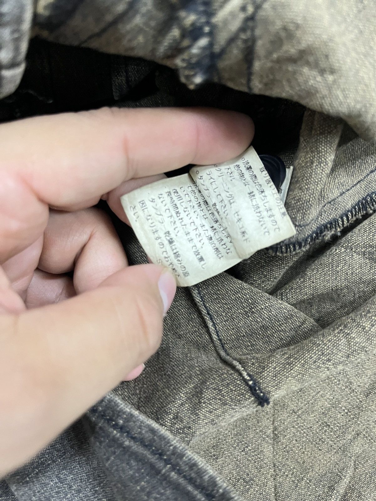 Designer × Japanese Brand × Tornado Mart TORNADO MART PATCHWORK DENIM DARTED SHIRT Size US M / EU 48-50 / 2 - 11 Thumbnail