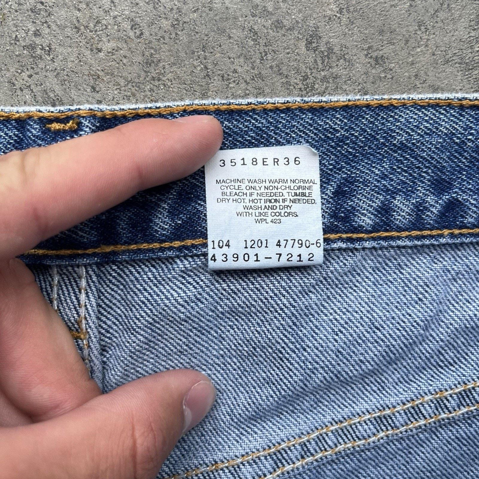 Levi's Vintage Levi’s 559 Jeans Men’s 34 X 30 Western Workwear Medi Size US 34 / EU 50 - 8 Thumbnail
