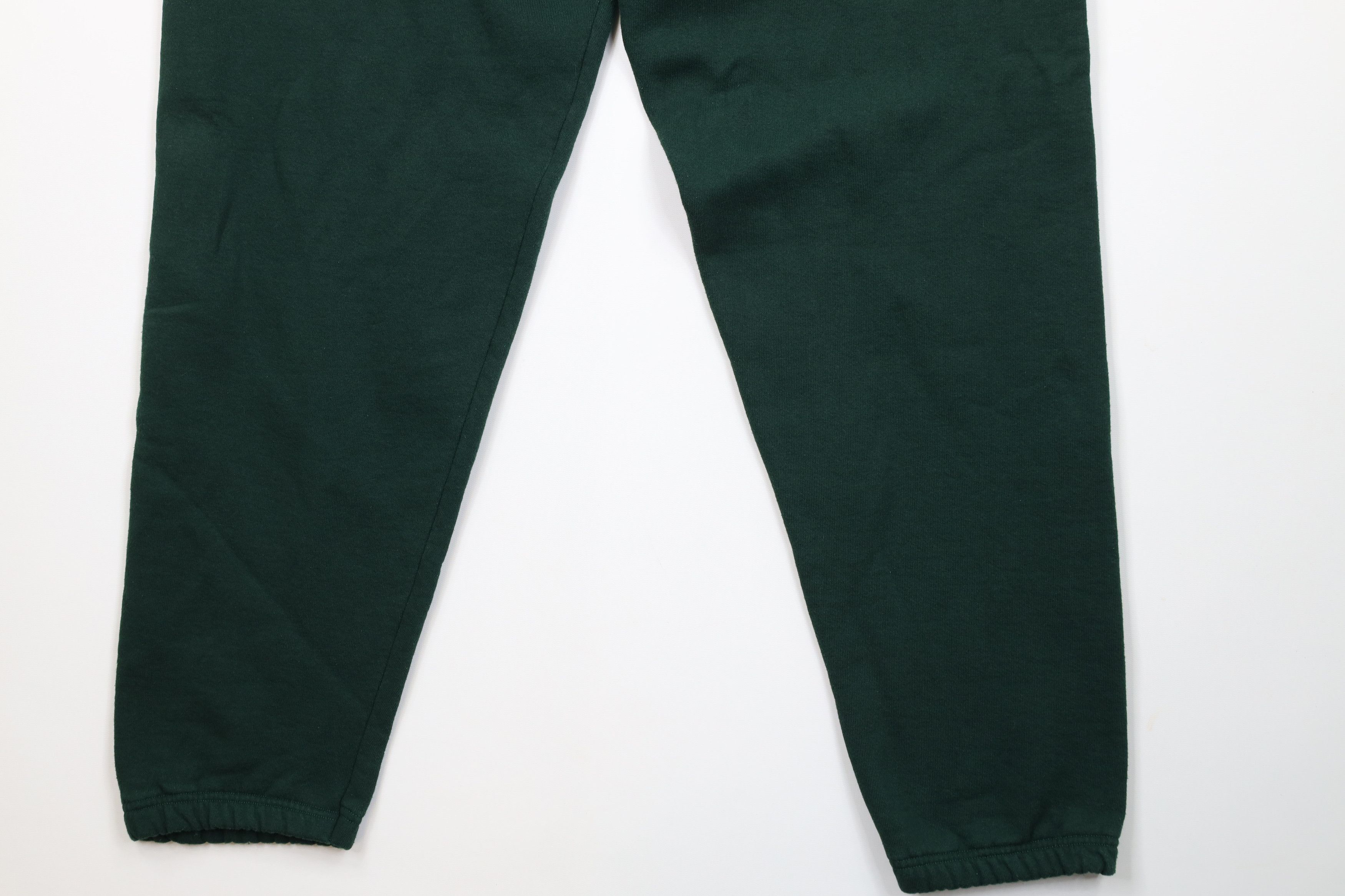 Vintage Vintage 90s Streetwear Heavyweight Sweatpants Green USA Size US 38 / EU 54 - 4 Thumbnail