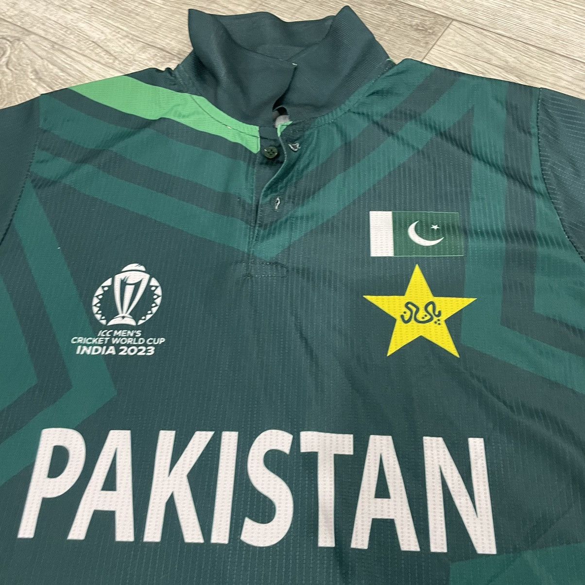 Other 🇵🇰 PAKISTAN icc pepsi tee shirt jersey match Size US L / EU 52-54 / 3 - 2 Thumbnail
