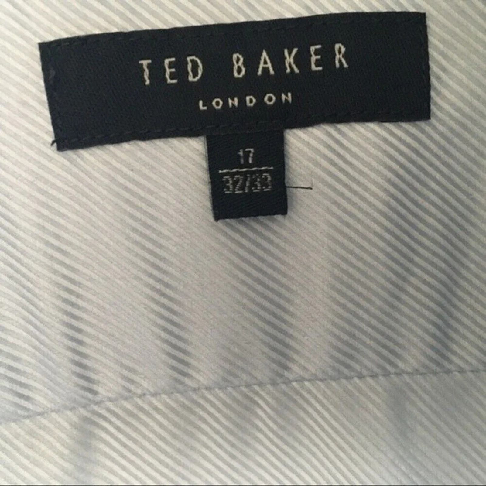 Ted Baker Ted Baker men’s dress shirt, size 17 neck Size US L / EU 52-54 / 3 - 4 Thumbnail