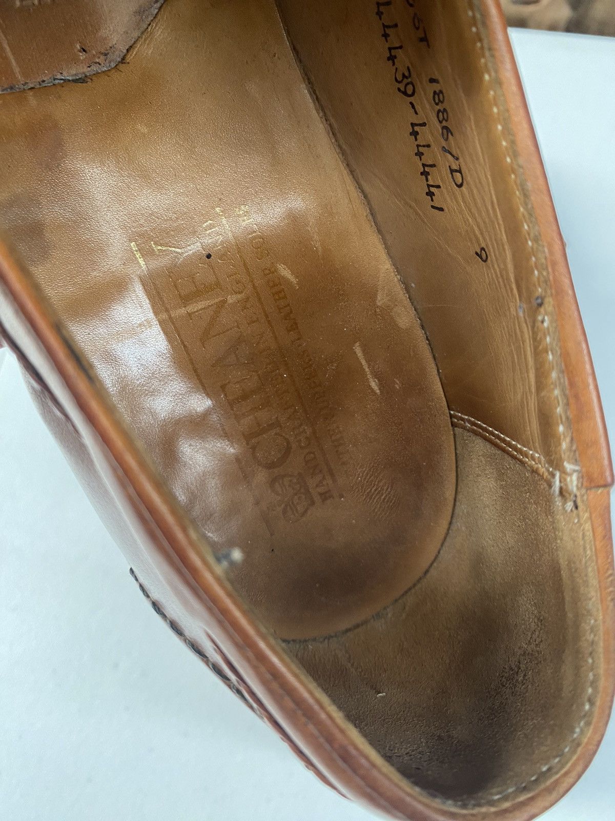 Cheaney Cheaney 🇮🇹 brown braided leather tassel loafer bench made UK Size US 9 / EU 42 - 2 Thumbnail