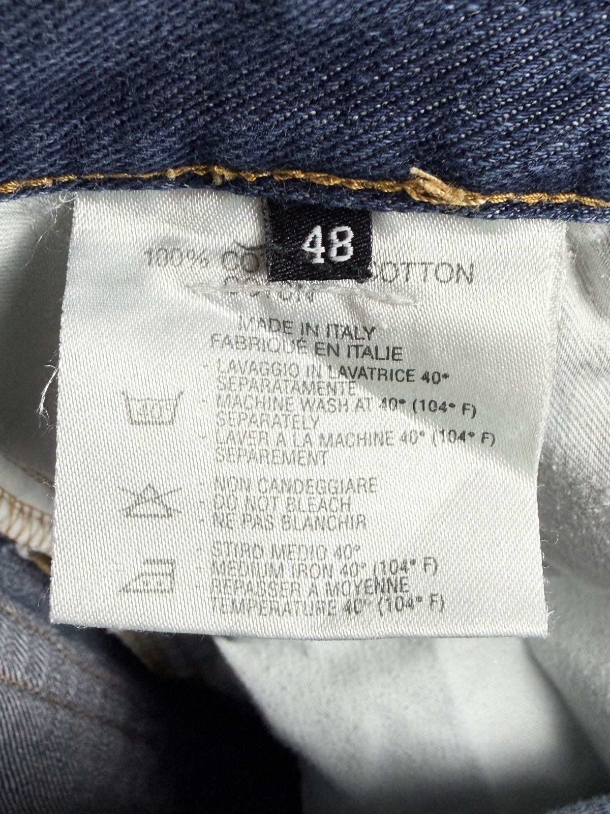 Gucci Gucci Tom Ford Vintage Straight Leg Faded Blue Denim Jeans Size US 32 / EU 48 - 7 Thumbnail