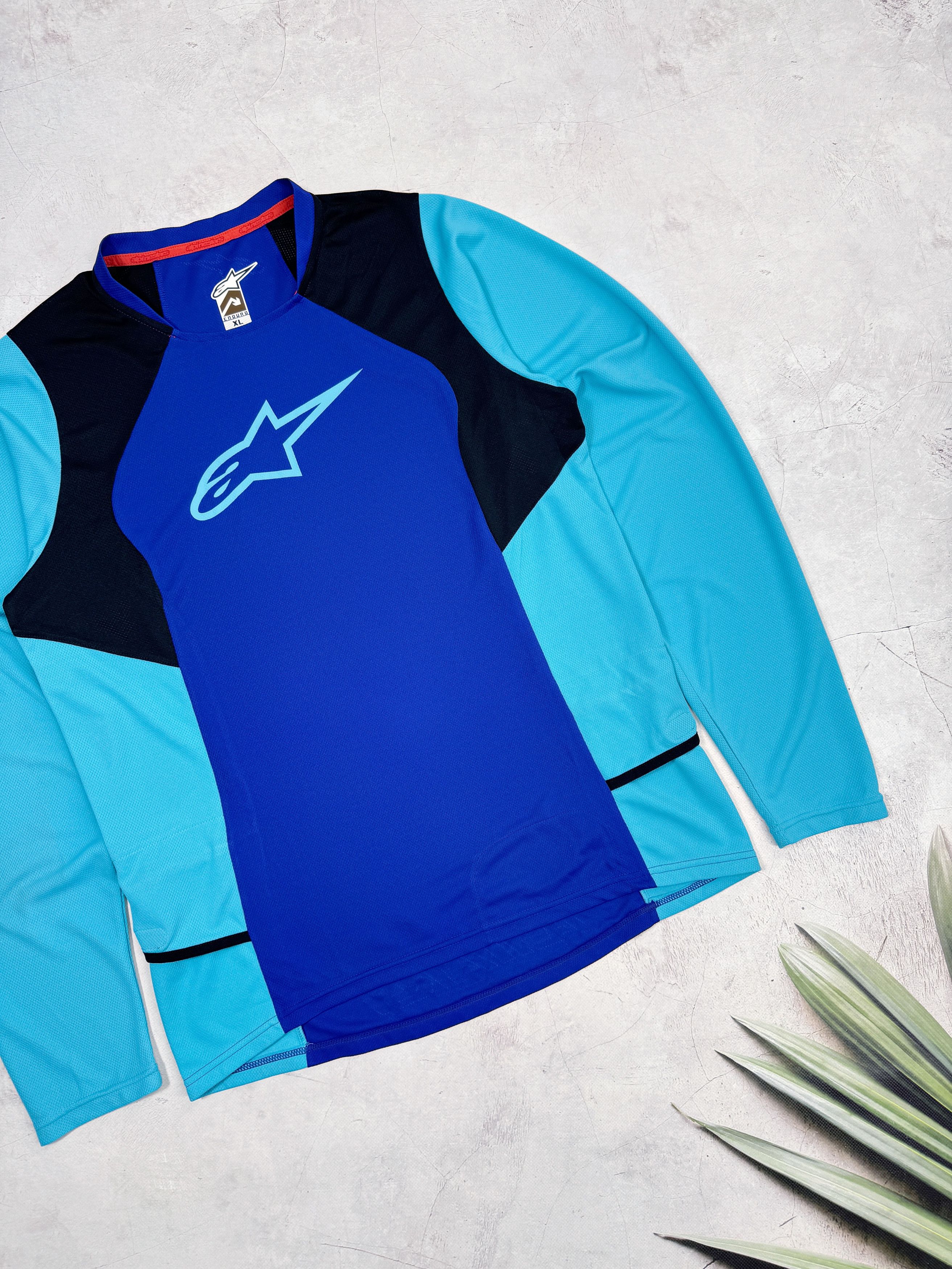 Other Alpinestars Drop LS Motocross Enduro Jersey Shirt Multicolor Size US M / EU 48-50 / 2 - 6 Thumbnail