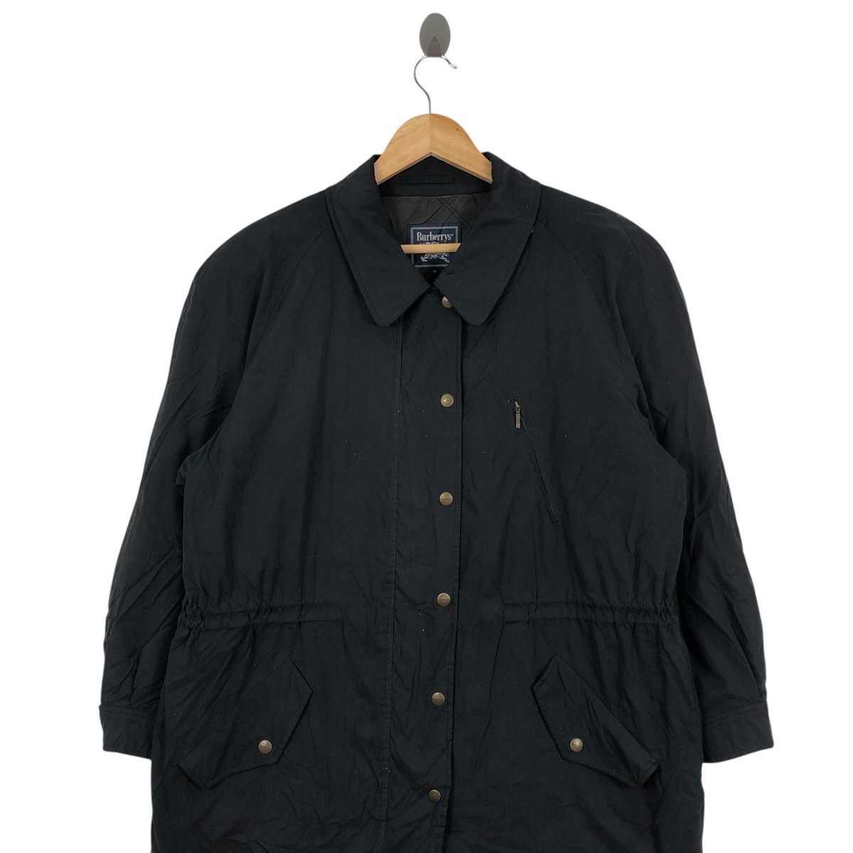 Burberry × Vintage Vintage BURBERRYS LONDON ENGLAND Light Parka Jacket Size L / US 10 / IT 46 - 2 Thumbnail