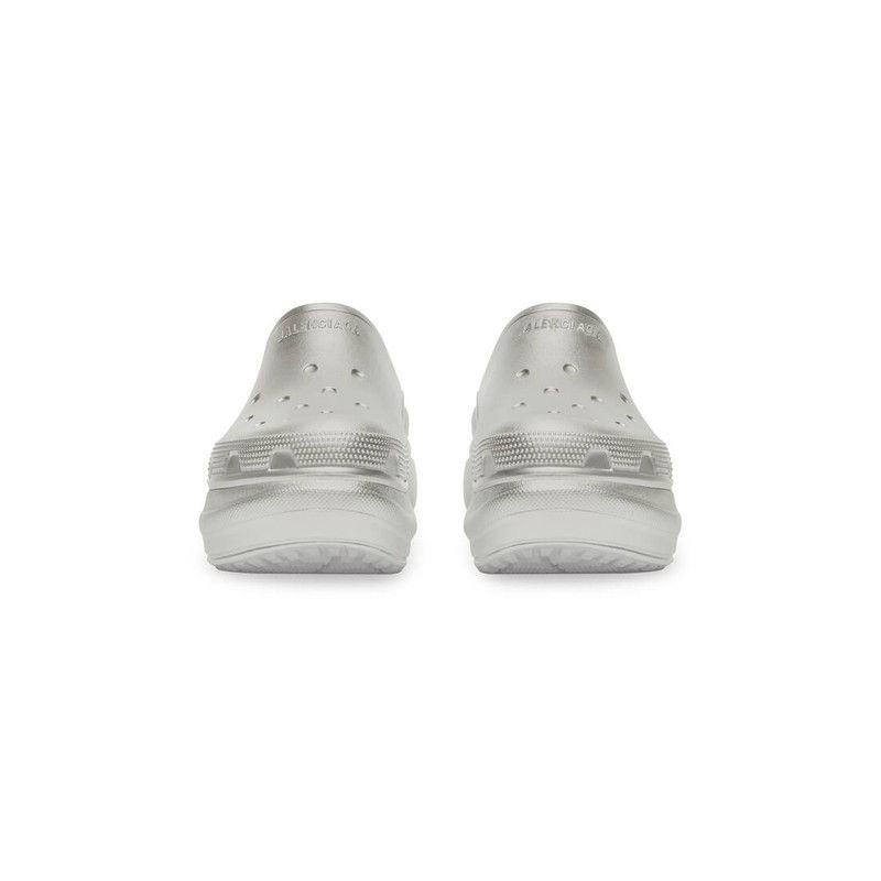 Balenciaga × Crocs o1tr1nto0426 Crocs™ Mule in Silver Size US 7 / IT 37 - 3 Thumbnail