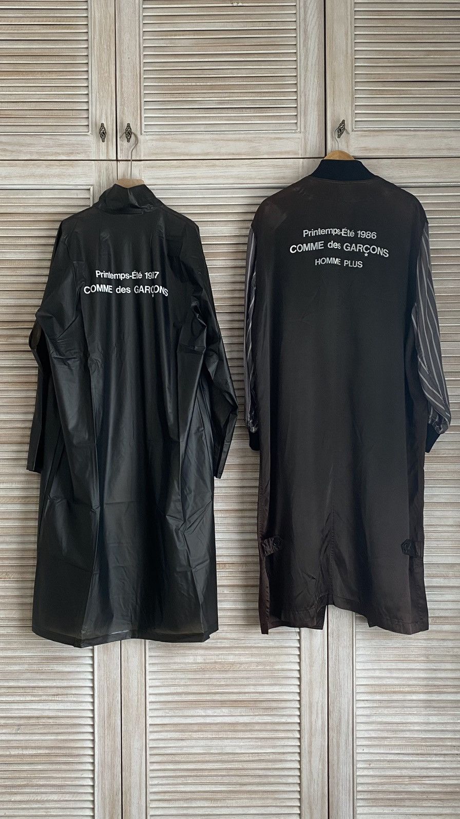 Comme des Garcons RARE Original S/S 1987 Staff Raincoat Size US M / EU 48-50 / 2 - 10 Thumbnail