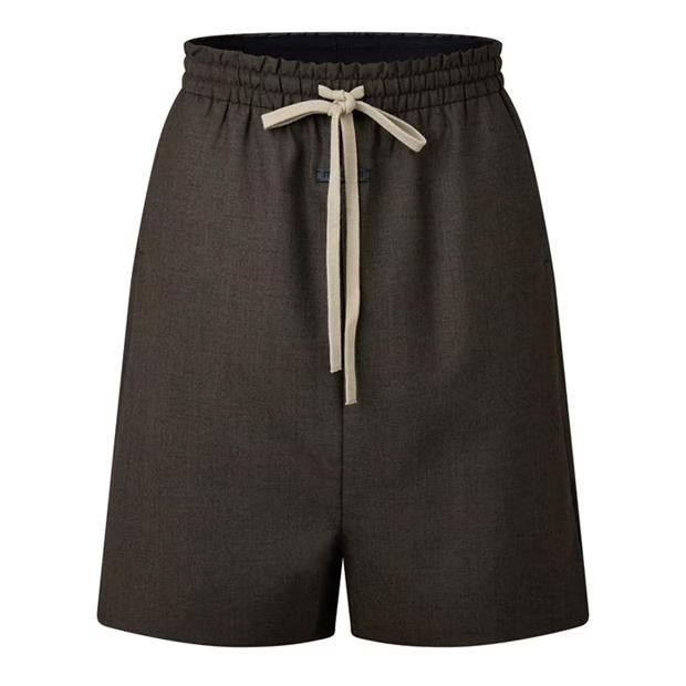 image of Fear Of God O1G2R1Mq0524 Drawstring Shorts In Brown, Men's (Size 36)