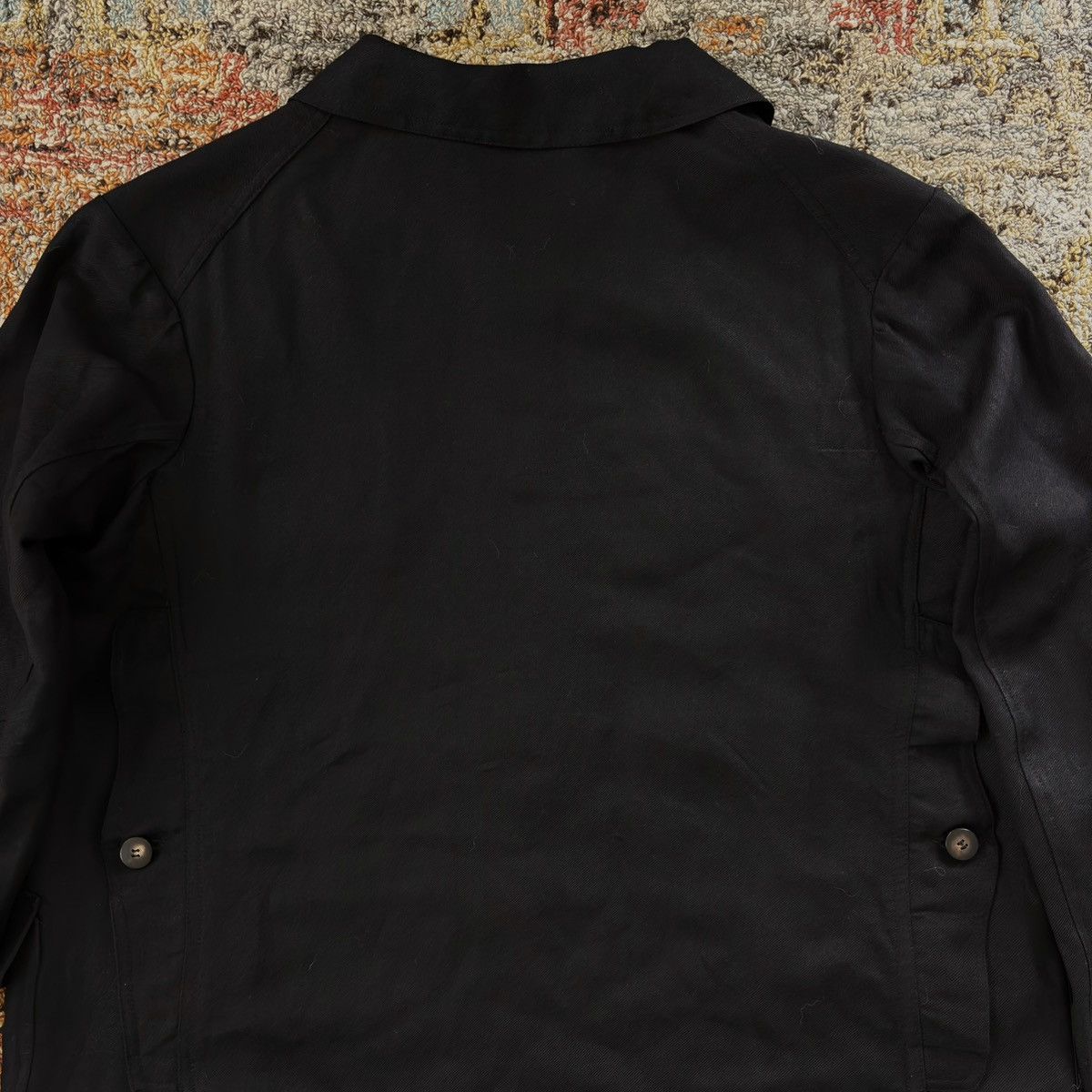 Archivio J.M. Ribot wool linen work jacket w/ antique buttons chore coverall Size US S / EU 44-46 / 1 - 5 Thumbnail