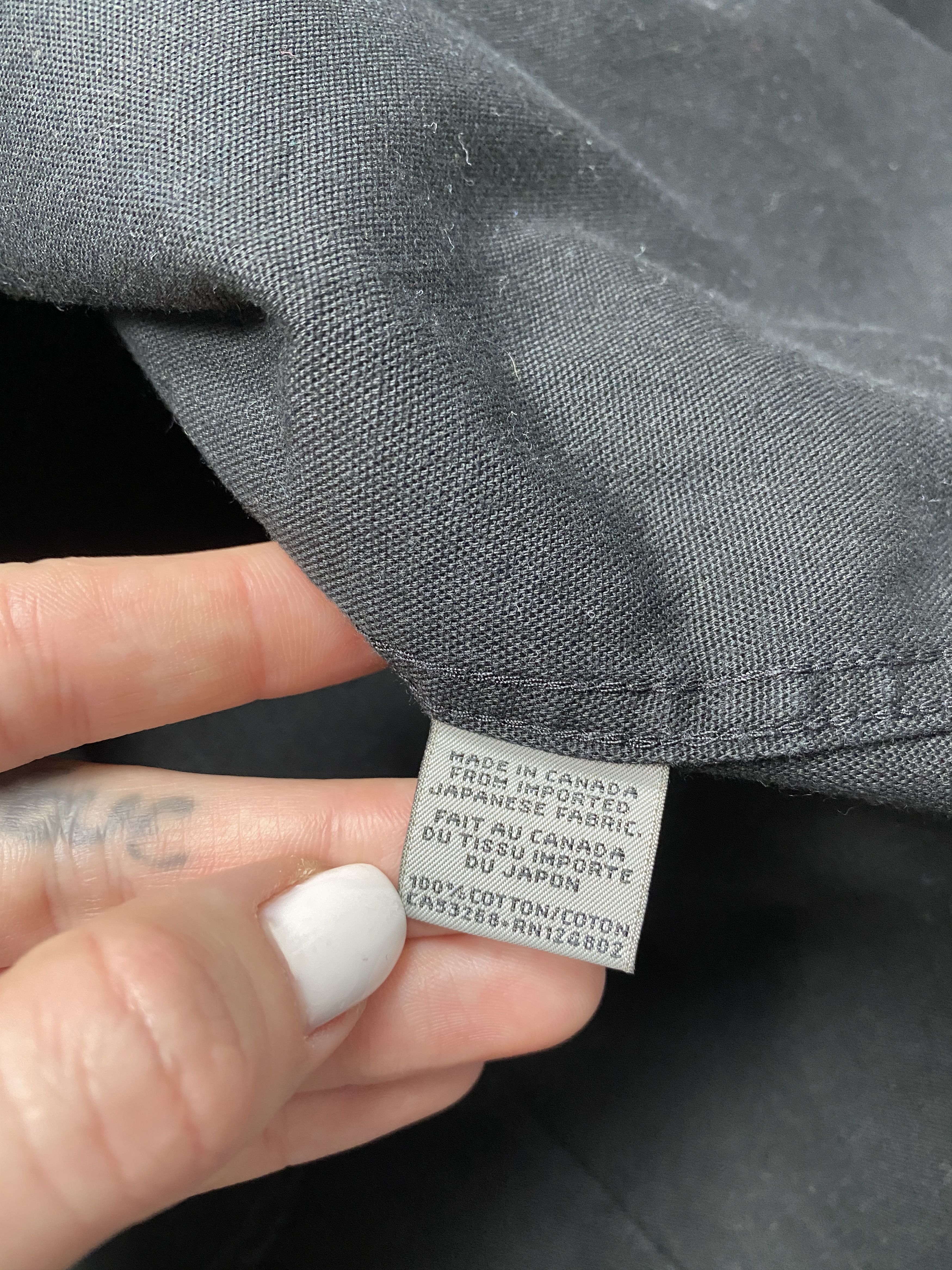 Naked & Famous × Vintage Naked & Famous Vintage Mens Heavy Cotton Shirt Size US XL / EU 56 / 4 - 6 Thumbnail