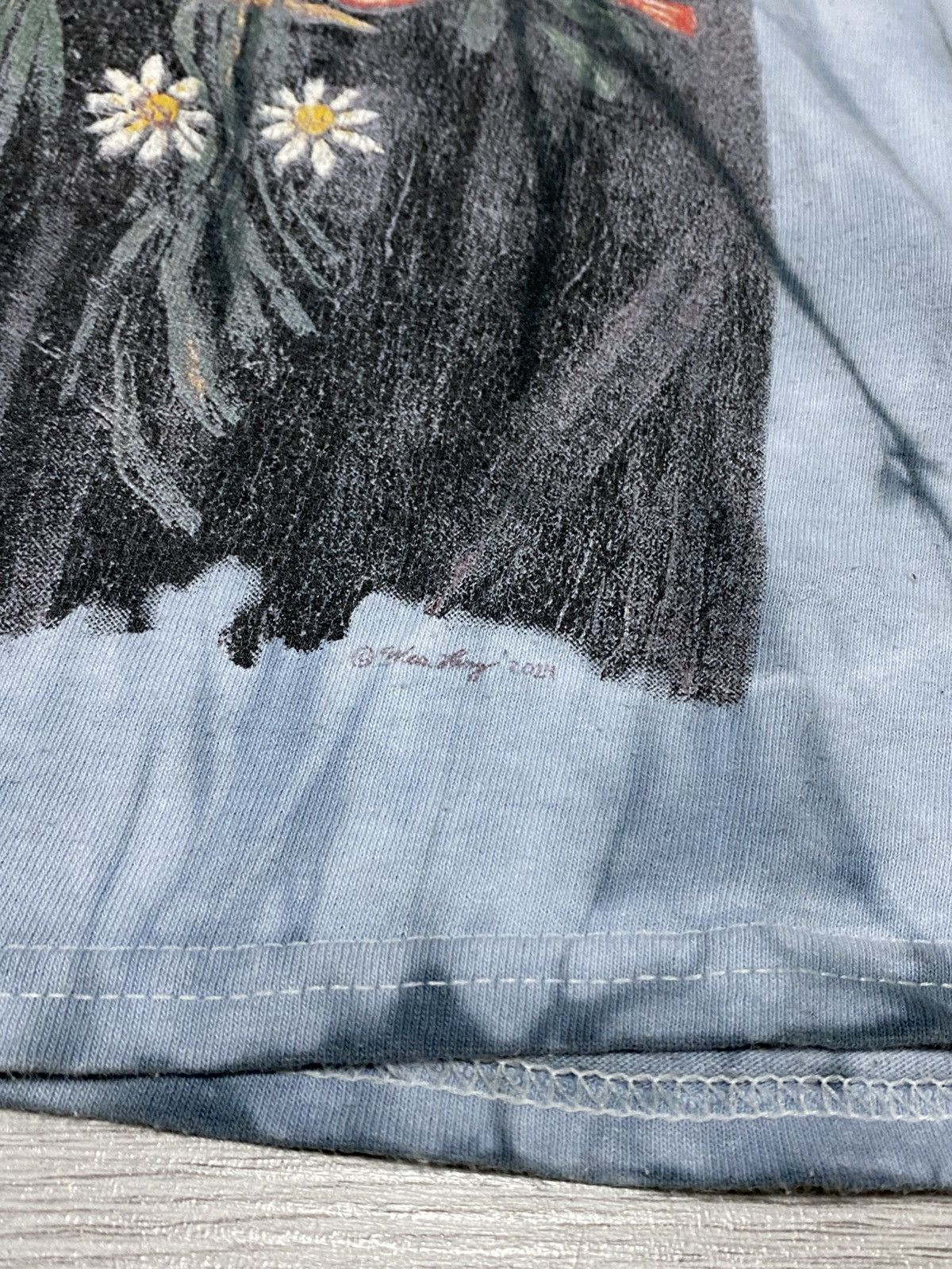 Kanye West Yeezus 2014 Wes Land Kanye West vintage tour t-shirt death Size US M / EU 48-50 / 2 - 4 Thumbnail