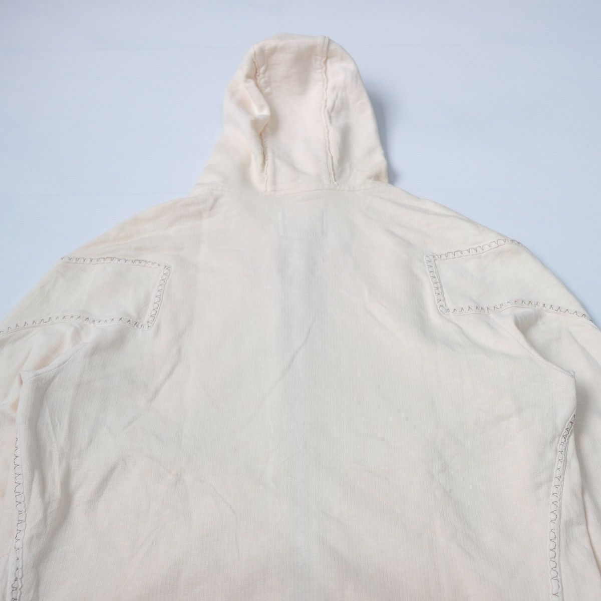 Marithe + Francois Girbaud 2000s Marithe Francois Girbaud cut & sew zip up hoddie Size US L / EU 52-54 / 3 - 5 Thumbnail