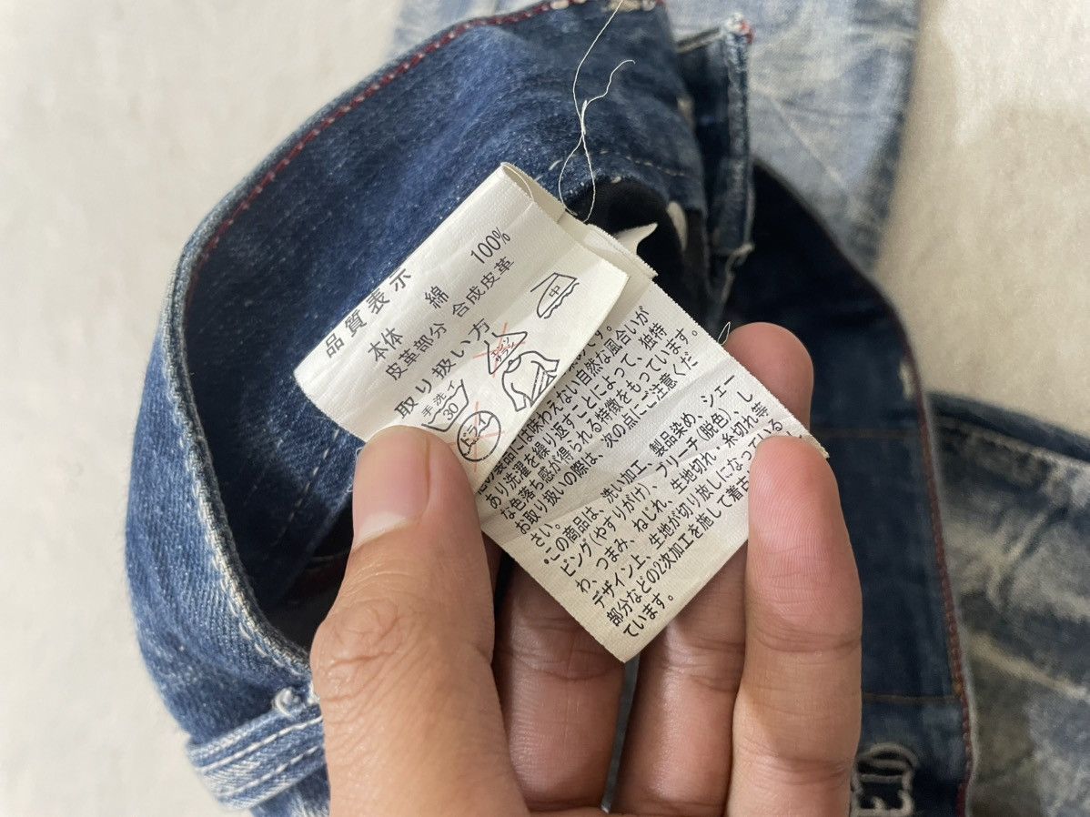 Japanese Brand 2000s Japan Washed Denim Heavy Fade Distressed If6was9 LGB Size US 30 / EU 46 - 6 Thumbnail