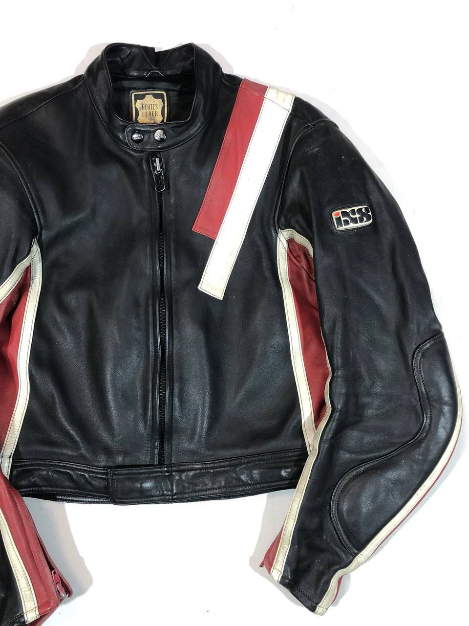 Other IXS Racing Moto Leather Jacket Vintage Size US M / EU 48-50 / 2 - 2 Thumbnail