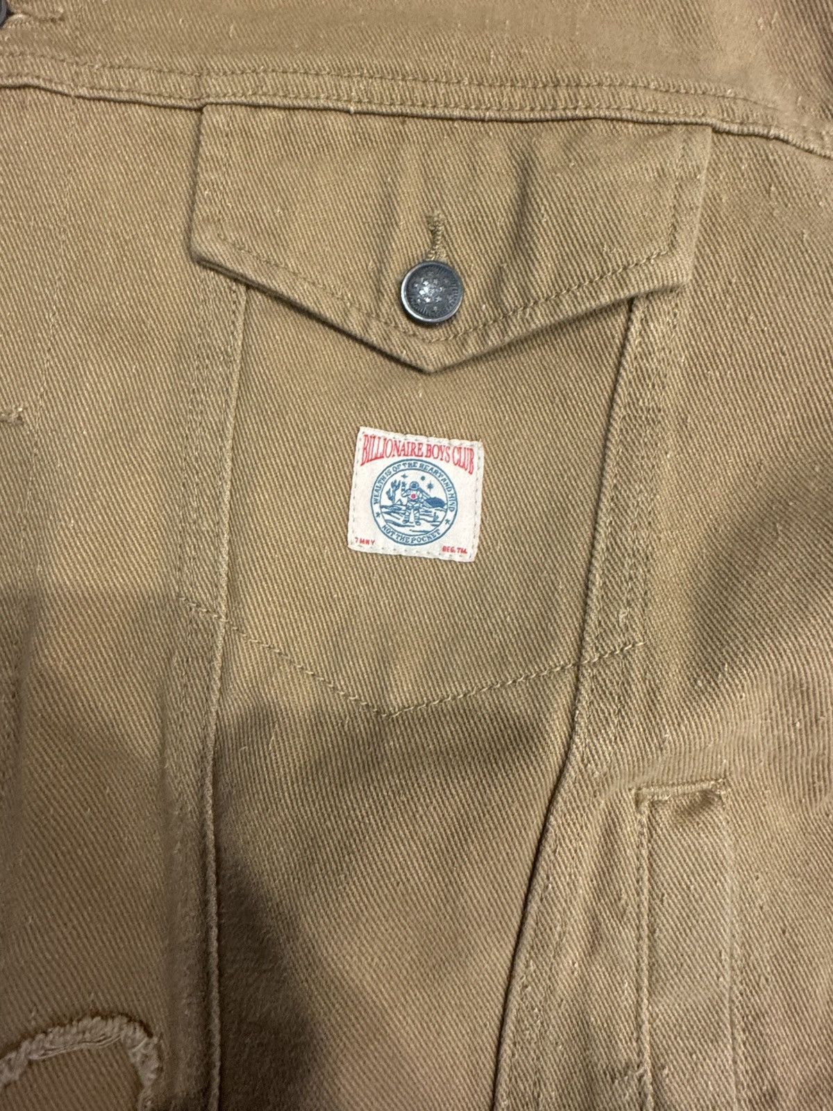 Billionaire Boys Club BBC Trucker Jacket Size US XL / EU 56 / 4 - 3 Thumbnail