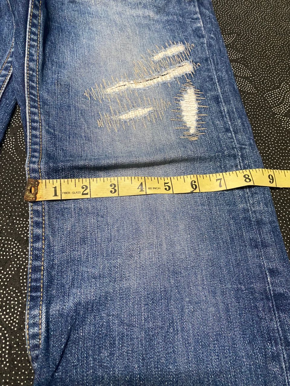 If Six Was Nine 💥BEST OFFER💥RED PEPPER PUNK DISTRESSED DENIM Size US 32 / EU 48 - 5 Thumbnail