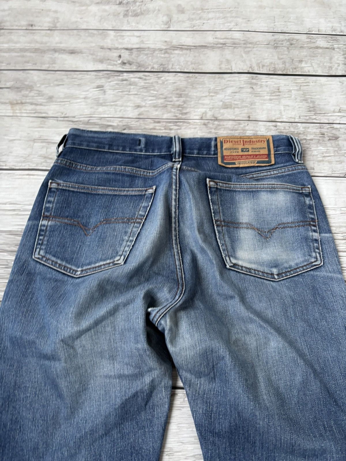 Diesel × Hysteric Glamour Rick Owens Junya Watanabe Style Diesel Flared Sexy Jeans Size US 32 / EU 48 - 6 Thumbnail