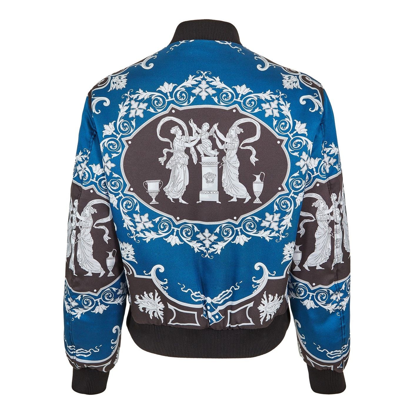 Versace o1g2r1mq0526 Reversible Bomber Jacket in Black Size US XL / EU 56 / 4 - 6 Thumbnail