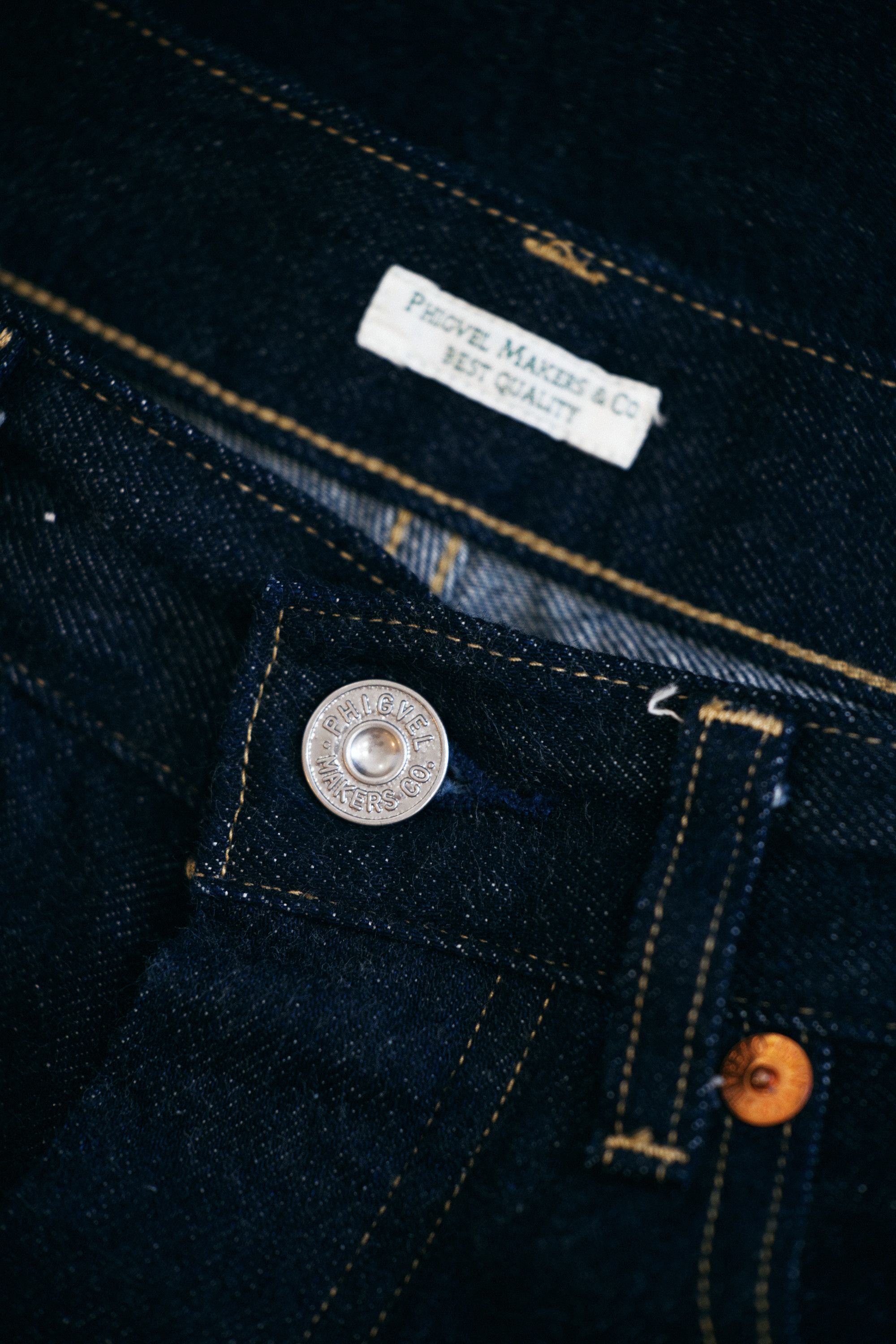 PHIGVEL MAKERS & Co. Jeans 301 wide 12 oz size 32 Size US 32 / EU 48 - 4 Thumbnail