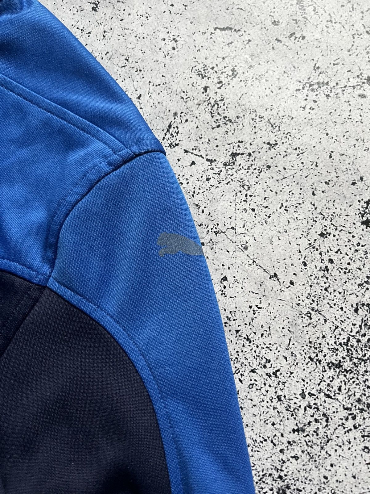 Puma Vintage Puma Italia Soccer Track Jacket Y2K USA Blue Size L Size US L / EU 52-54 / 3 - 5 Thumbnail