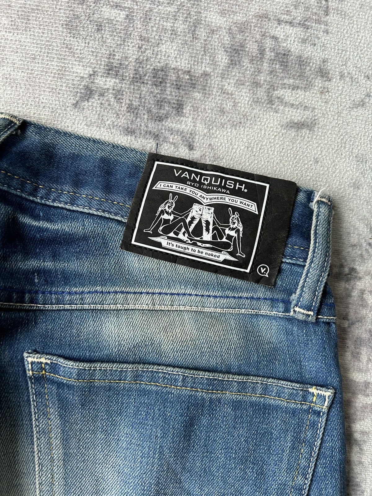 Vanquish Vanquish Distressed Punk Jeans Size US 30 / EU 46 - 18 Thumbnail
