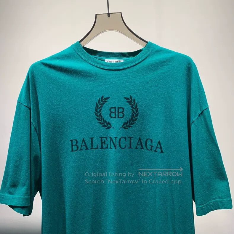 Balenciaga Balenciaga Logo Letter Print Short Sleeve T-Shirt Size US S / EU 44-46 / 1 - 3 Thumbnail