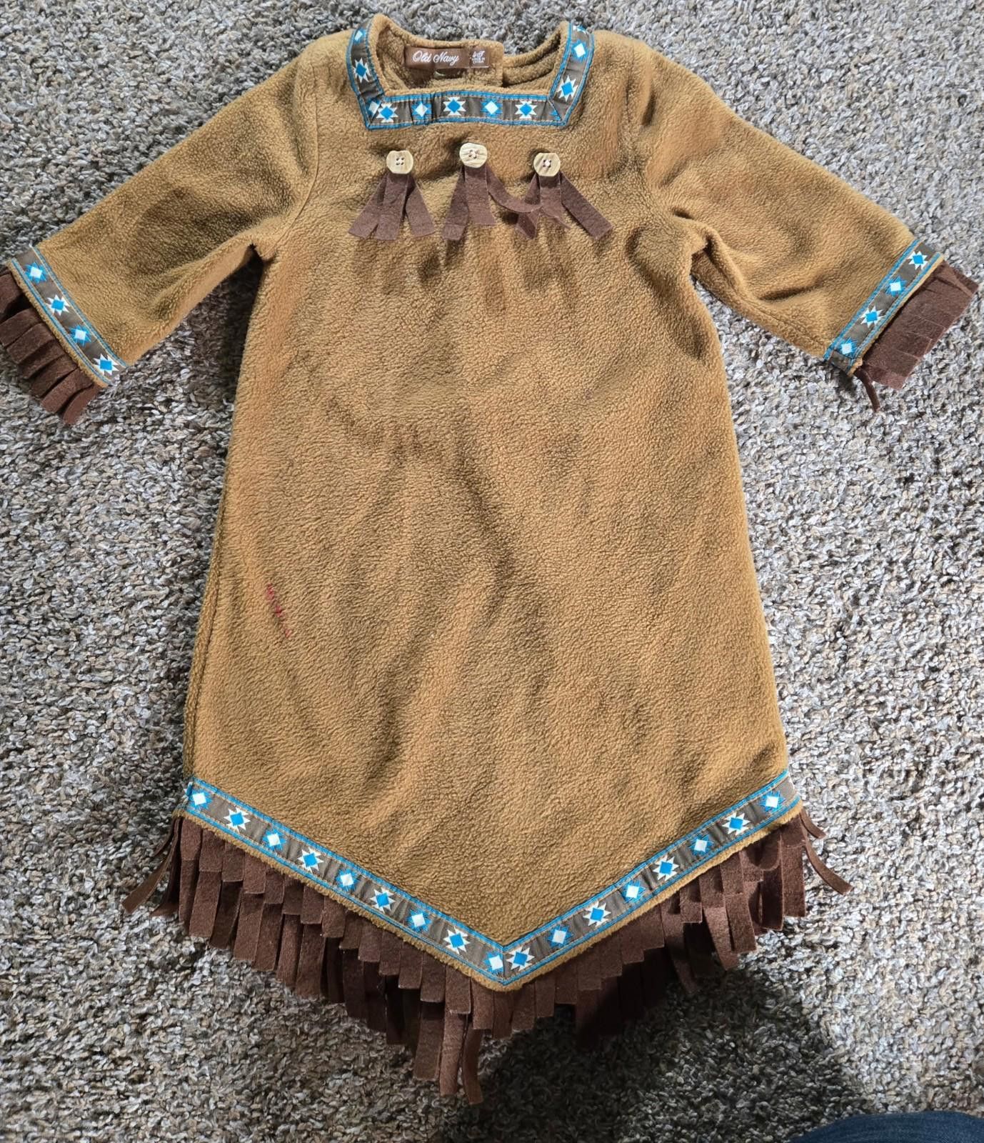 Old Navy Old Navy 2006 native american indian costume Girls 4T Size ONE SIZE - 1 Thumbnail